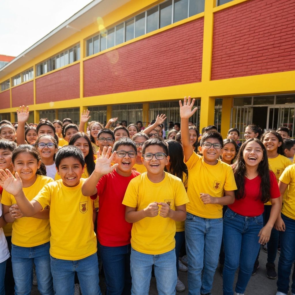 Grupo de estudiantes con lentes